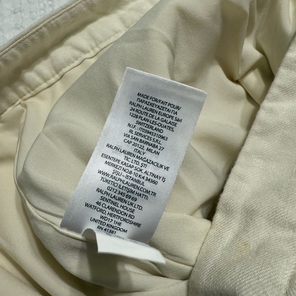 Ralph Lauren Vintage Cream Pants - Picture 9 of 13